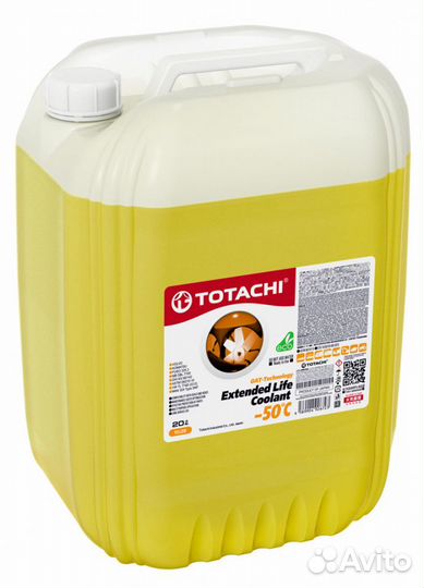 Антифриз totachi ELC Yellow-40C 1л