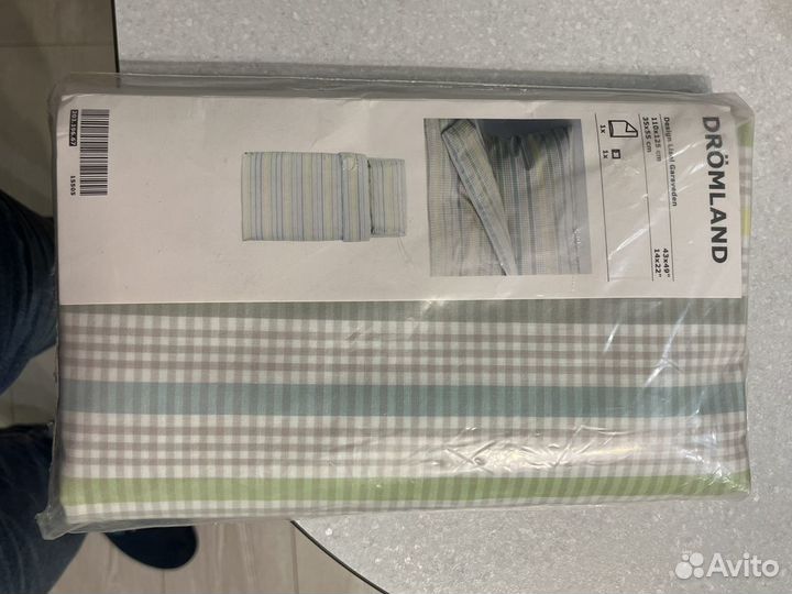 Комплекты постельного белья Икеа бу и новые 120/60