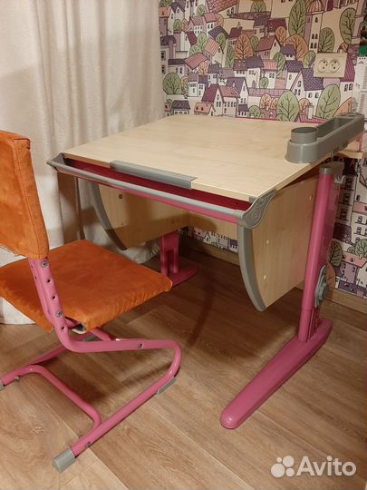 Парта трансформер Дэми со стулом