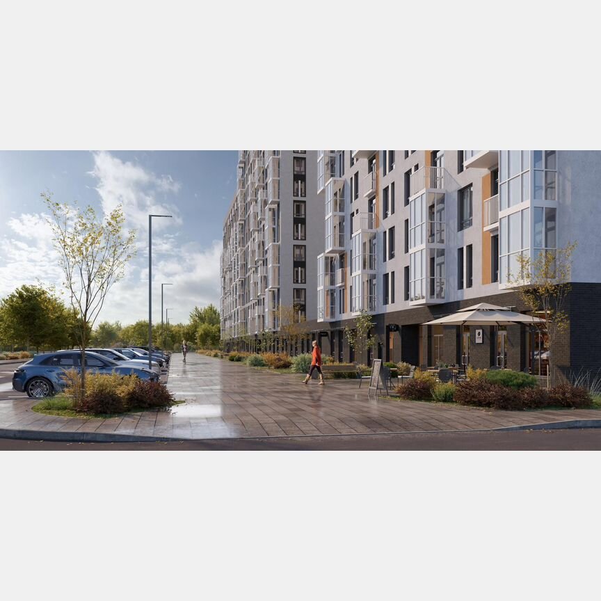 3-к. квартира, 72,5 м², 2/15 эт.