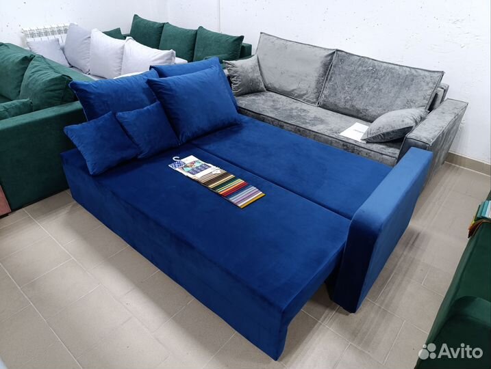 Диван прямой раскладной новый в наличии