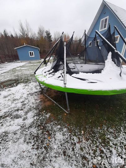 Батут с сеткой бу