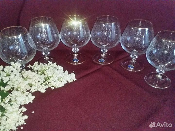 Бокалы для коньяка Bohemia