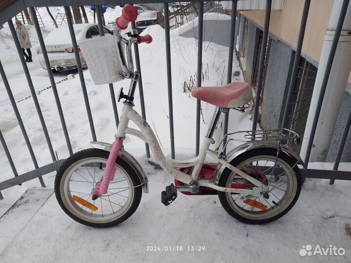 Велосипед Novatrack butterfly, 14 колеса