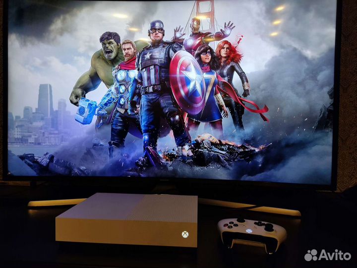 Xbox One S + 440 игр + Live Gold, 4K