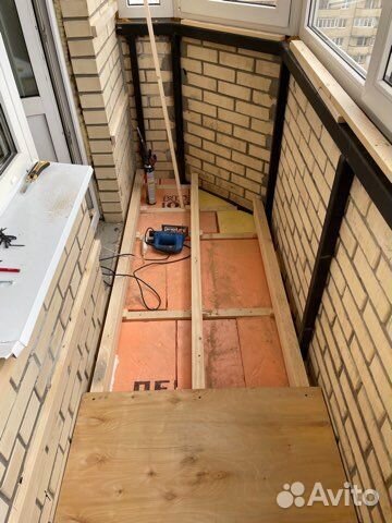 Отделка/утепление балконов