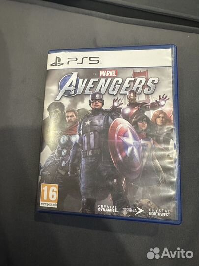 Marvel Avengers диск ps4