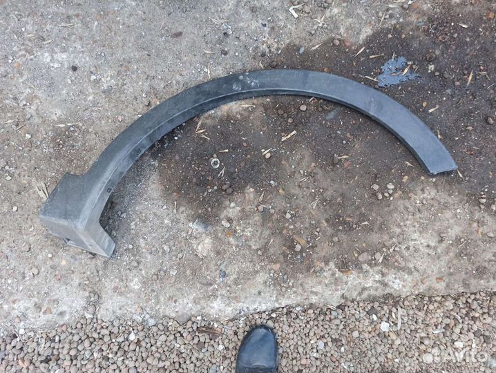 Хендай санта Фе 3 накладка арки крыла передняя пра