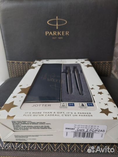 Набор Parker Jotter из перьевой и шариковой ручек