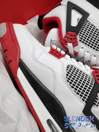 Кроссовки Air Jordan 4 Retro OG Fire Red 2020