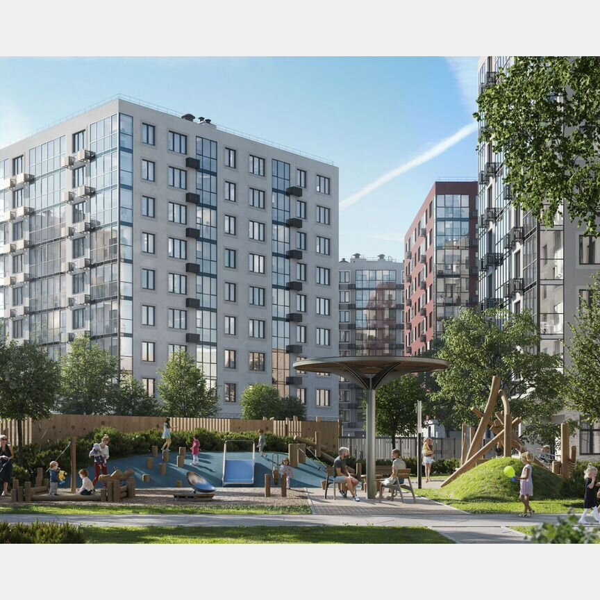 2-к. квартира, 51,4 м², 9/11 эт.