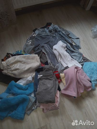 Вещи для девочки бесплатно на рост 110см