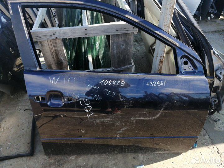 Дверь передняя правая Toyota Will Vs NZE127