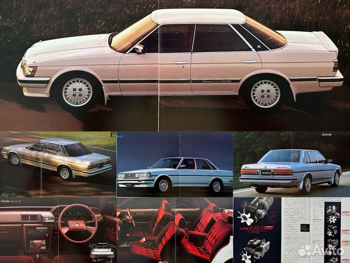 Дилерские каталоги Toyota Mark2 1984-2004 Япония