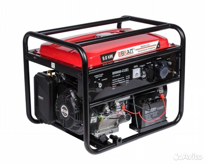 Бензогенератор BR9000-CU(Е)