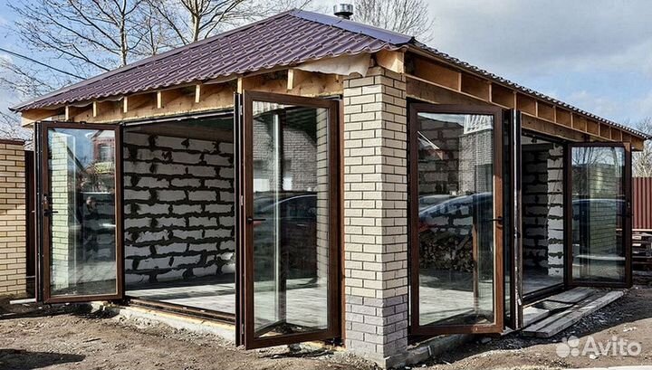 Окна, остекление веранд, террас