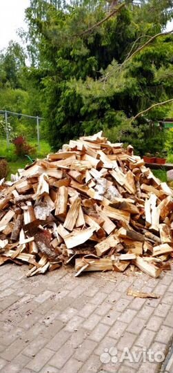 Дрова качественные от 1 куба любых древесных пород