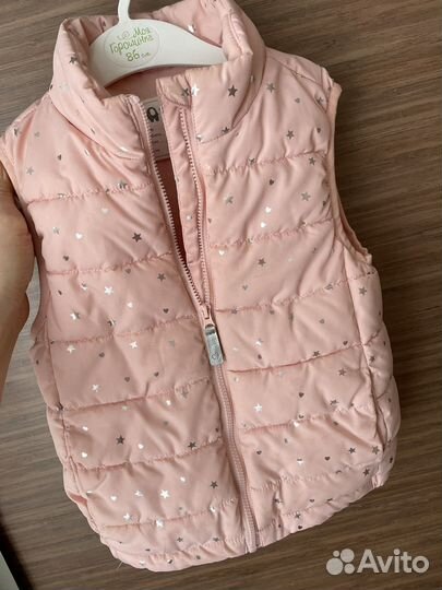 Жилетка для девочки 92