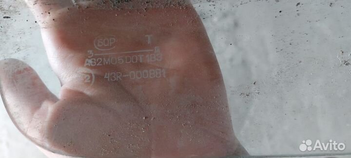 Заднее стекло газ AS2M05DOT183