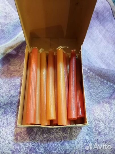 Свечи восковые