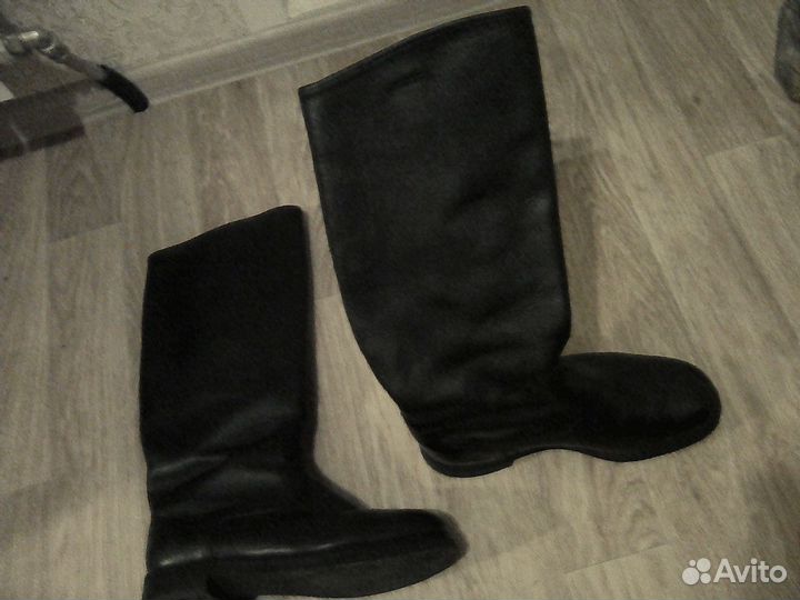 Сапоги юфтeвые периода СССР