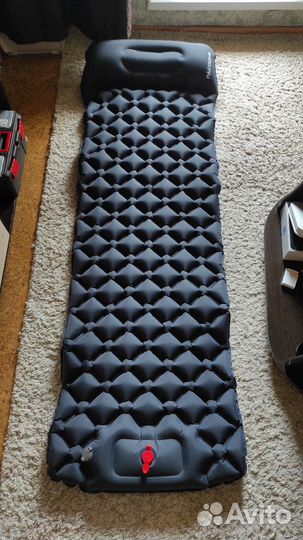 Туристический надувной коврик новый