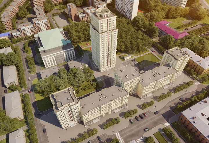 2-к. квартира, 63,8 м², 5/10 эт.