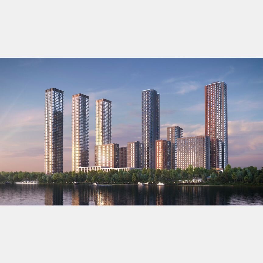 2-к. квартира, 57,4 м², 5/27 эт.