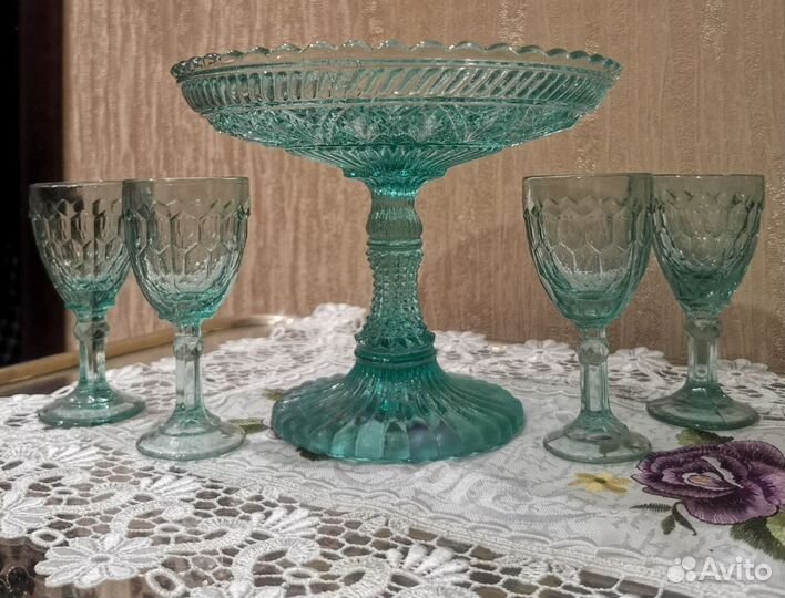 Ваза на ножке рюмки