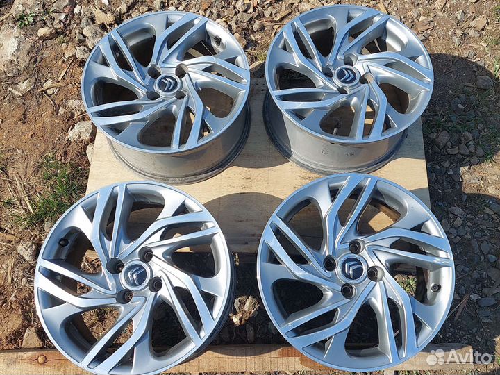 Литые диски оригинал r17 на Ситроен с4 и ds4
