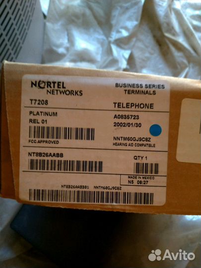 Телефон Nortel T7208