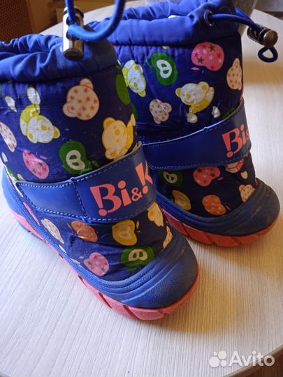 Ботинки на девочку бу