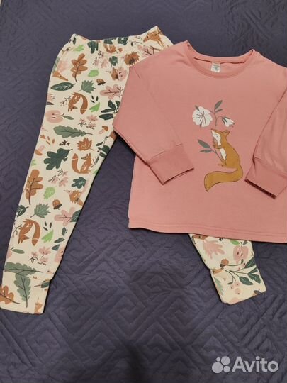 Пижама для девочки Crockid 110