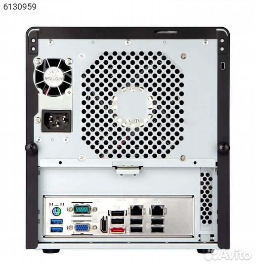Корпус InWin IW-MS04 Microtower 265Вт Чёрный, 6130