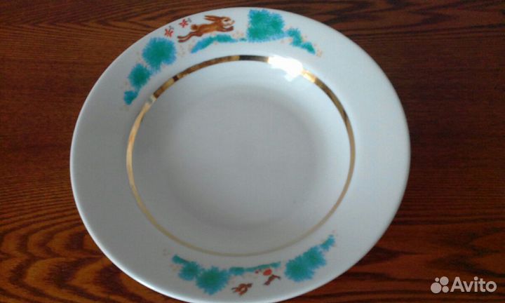 Чашки и тарелки детские СССР