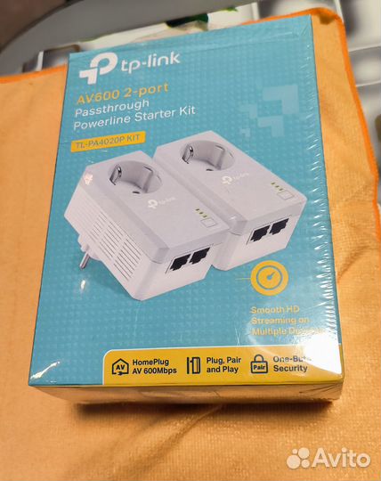 Комплект powerline-адаптеров TP-link TL-PA4020P KI