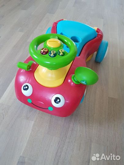 Машинка-каталка 2 в 1 ELC