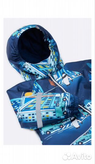 Зимний комбинезон новый 98 +6 Lassie для мальчика