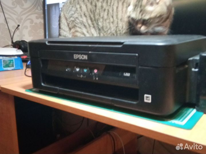 Мфу струйный с снпч Epson L222