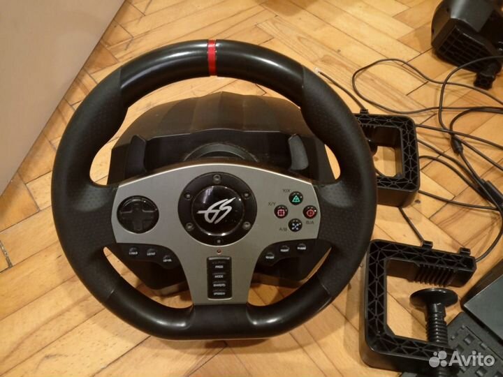 Игровой руль dexp wheelman pro gt