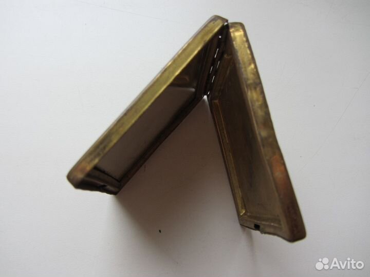 Пудреница-латунь(СССР 60-70г.)