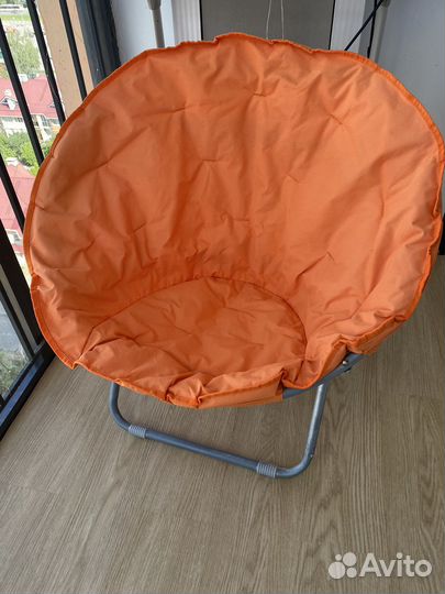 Кресло складное туристическое круглое 80см