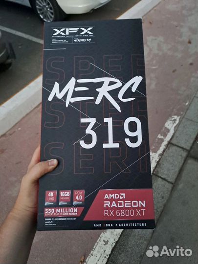 Видеокарта RX 6800xt Merc 319
