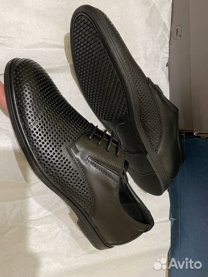 Туфли мужские кожаные, 39 размер