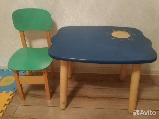 Детский стол и стул