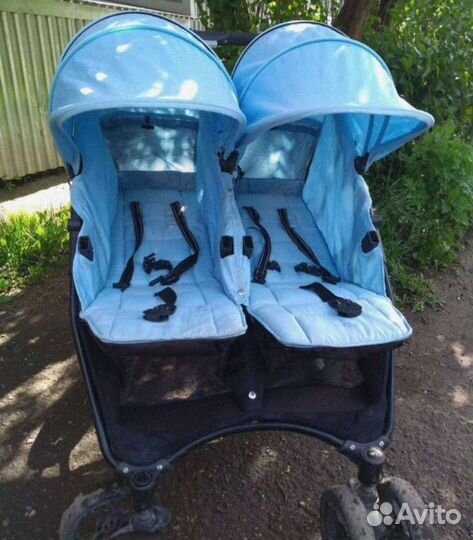 Коляска для двойни valco baby