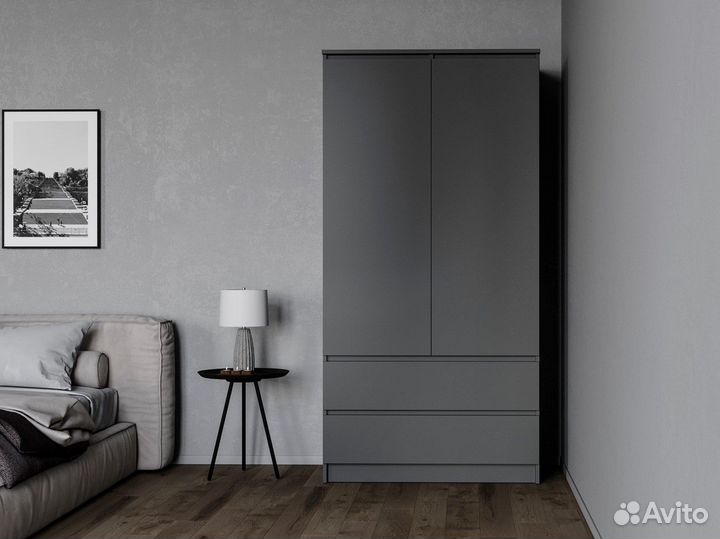 Шкаф Мори мш 900.1 Графит