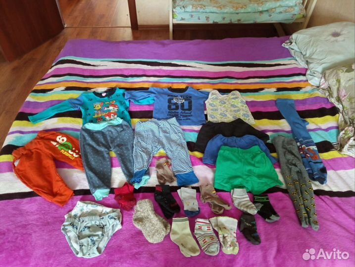 Вещи пакетом на мальчика от 1 года до 2