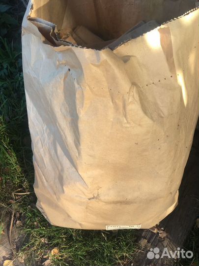 Мешки бумажные 39 шт больших,22 шт поменьше