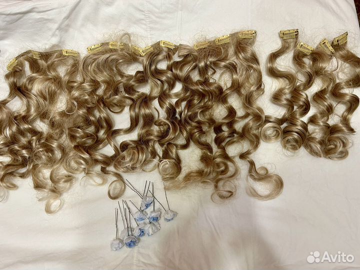 Накладные волосы. Искусственные